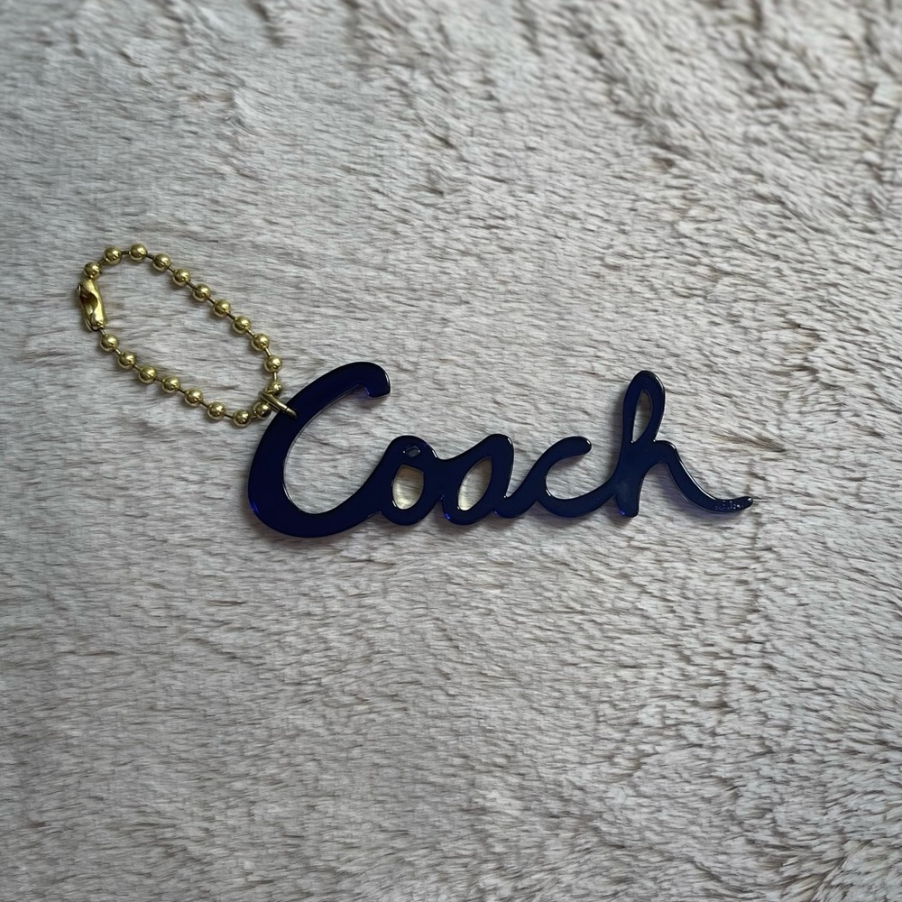 Coach Poppy Hangtag